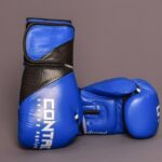 Boxerské rukavice CONTACT "ELITE" modré